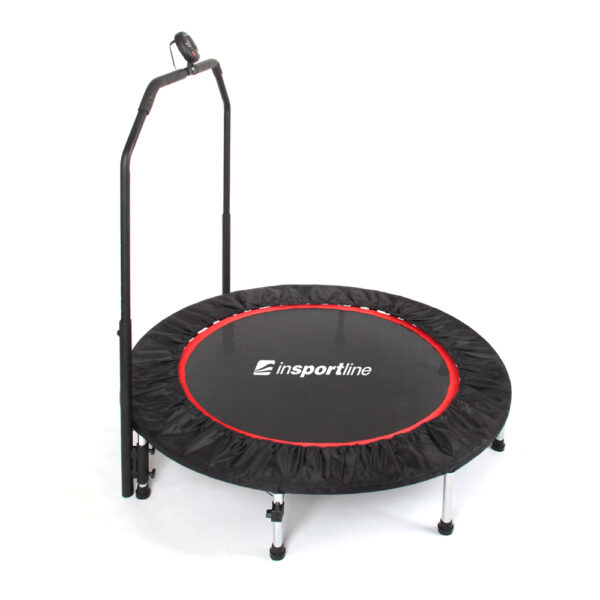 Trampolina fitness z poręczą inSPORTline PROFI Digital 122 cm - obrazek 2