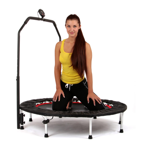 Trampolina fitness z poręczą inSPORTline PROFI Digital 140 cm - obrazek 4