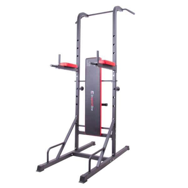 Poręcz stacjonarna + zestaw obciążeń inSPORTline Power Tower 3-50 kg - obrazek 2