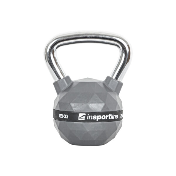 Zestaw hantli gumowanych inSPORTline Kettlebell PU 4-20 kg - obrazek 6