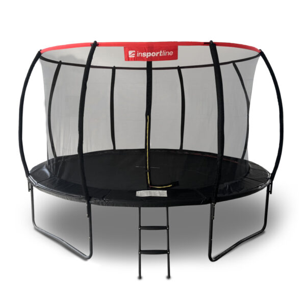 Trampolina inSPORTline Flea PRO 366 cm kompletny zestaw - obrazek 2