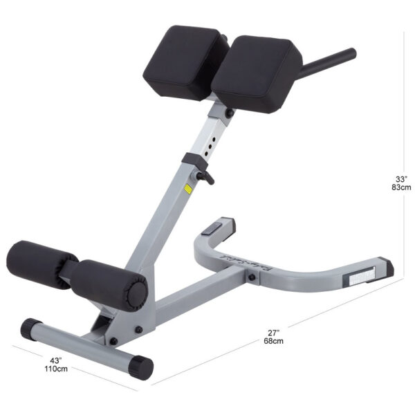 Ławka do ćwiczeń brzucha i grzbietu Hyperextension 45° BODY-SOLID GHYP45 - obrazek 3