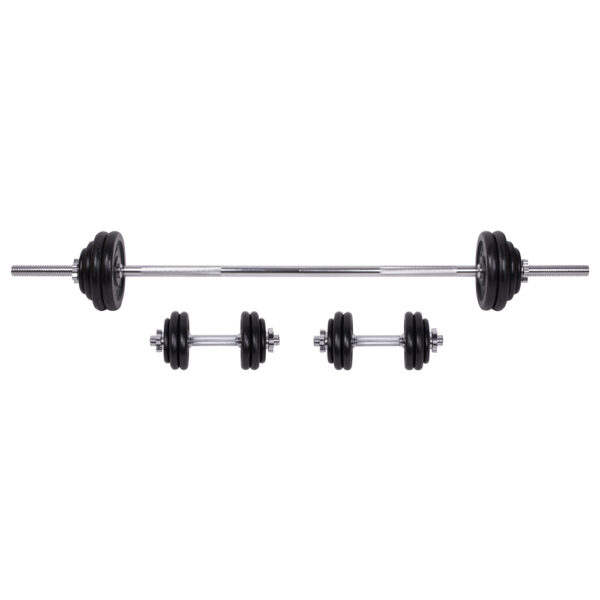 Zestaw hantli inSPORTline 5-50 kg - obrazek 2