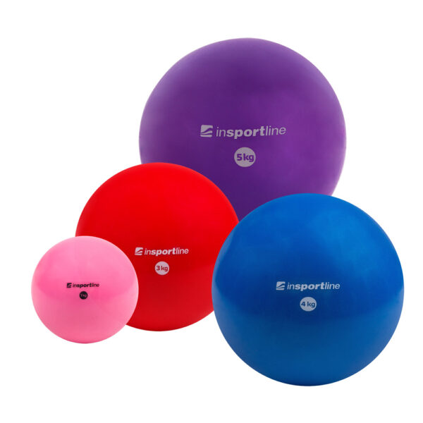 Piłka do jogi inSPORTline Yoga Ball 5 kg - obrazek 3