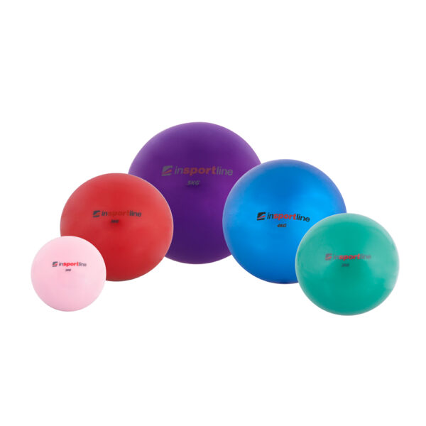 Piłka do jogi inSPORTline Yoga Ball 2 kg - obrazek 3