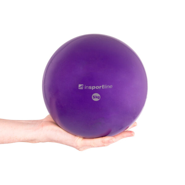 Piłka do jogi inSPORTline Yoga Ball 5 kg - obrazek 2