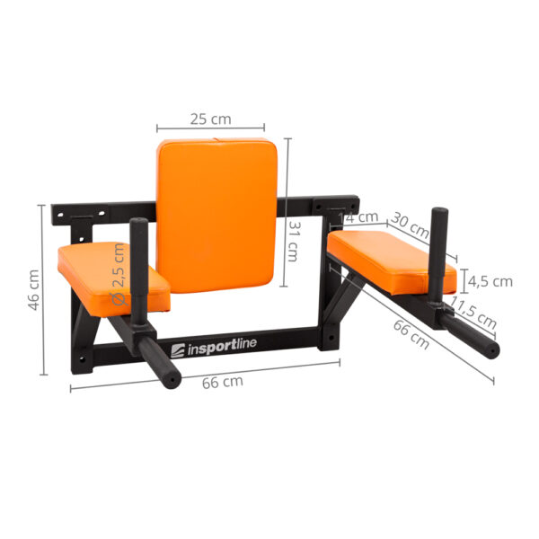 Drążek do ćwiczeń montowany do ściany inSPORTline RK120 - obrazek 4